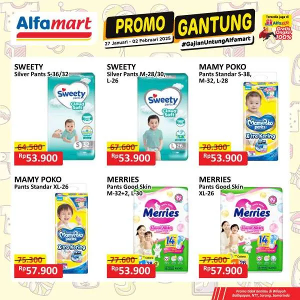 Promo Alfamart Gantung Periode 27 Januari-2 Februari 2025