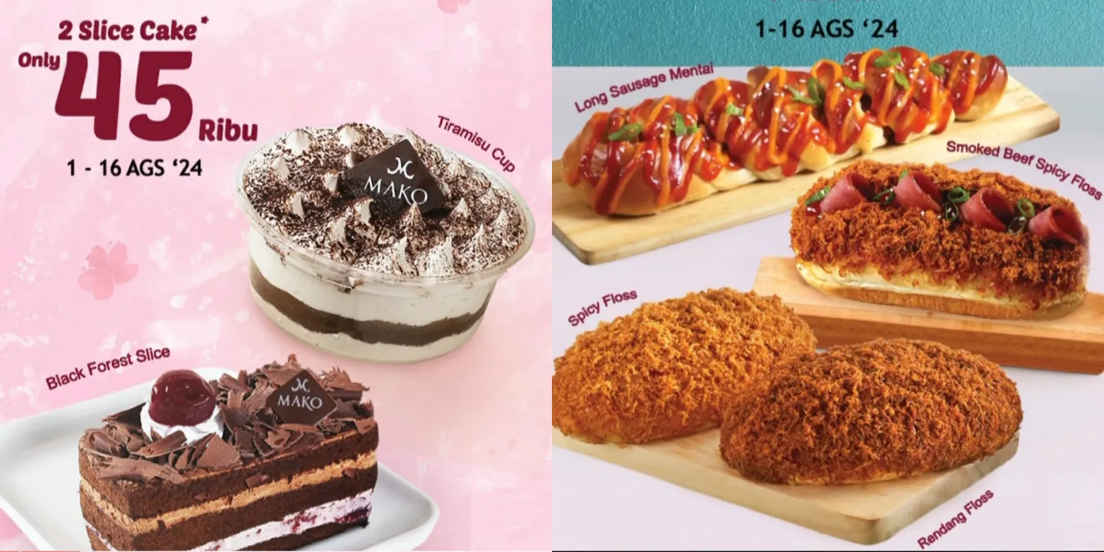 Promo Mako Bakery 1-16 Agustus 2024