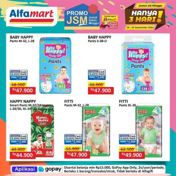 Promo JSM Alfamart 20-22 September 2024