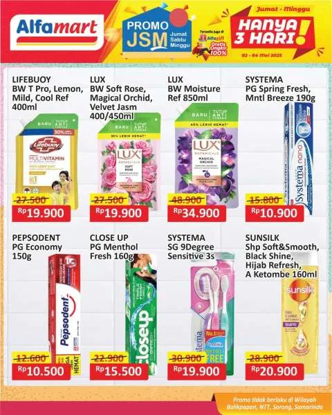 Promo JSM Alfamart Periode 2-4 Mei 2025