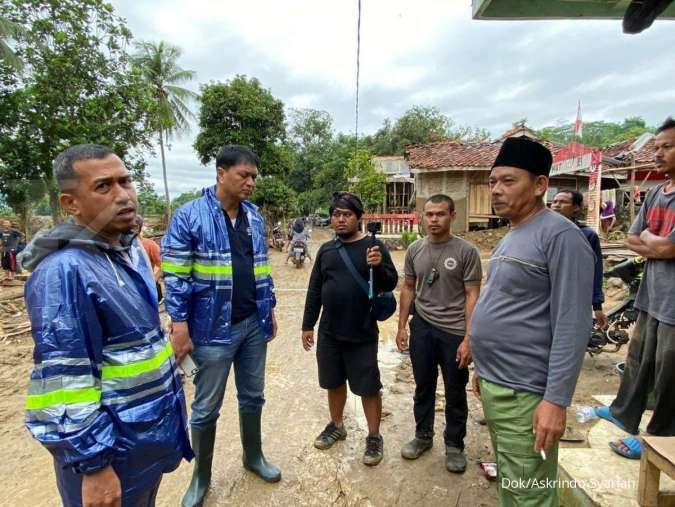 Askrindo Syariah salurkan bantuan untuk korban banjir dan longsor di Banten