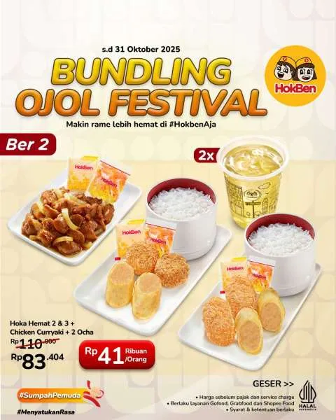 Promo HokBen Bundling Ojol Festival Ber-2