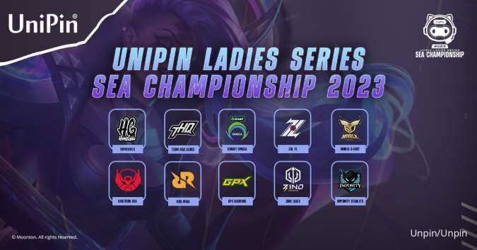 Hari Ini, Unipin Ladies Series Southeast Asia SEA Championship Digelar 