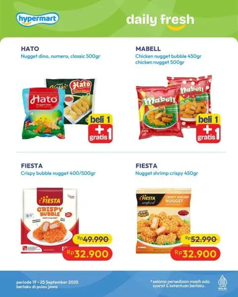 Promo JSM Hypermart Hyper Diskon Weekend Periode 19-22 September 2025
