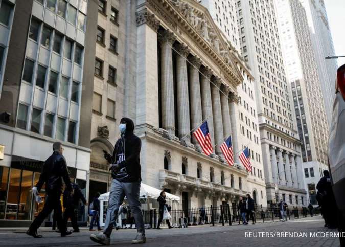 Wall Street melonjak, menyambut calon kandidat presiden dari Demokrat
