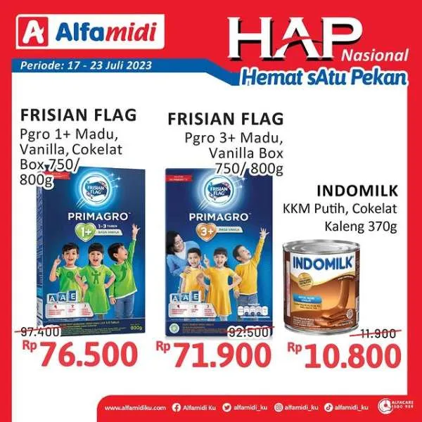 Promo Alfamidi Hemat Satu Pekan Periode 17-23 Juli 2023