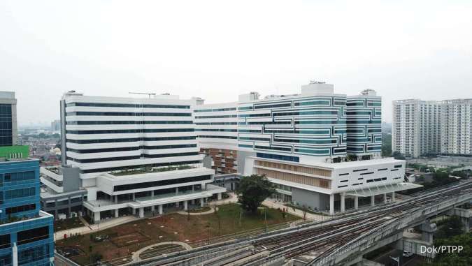 Gedung RSPON Mahar Mardjono Garapan PTPP Rampung 100%