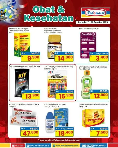 Promo Indomaret Super Hemat Periode 7-20 Agustus 2025