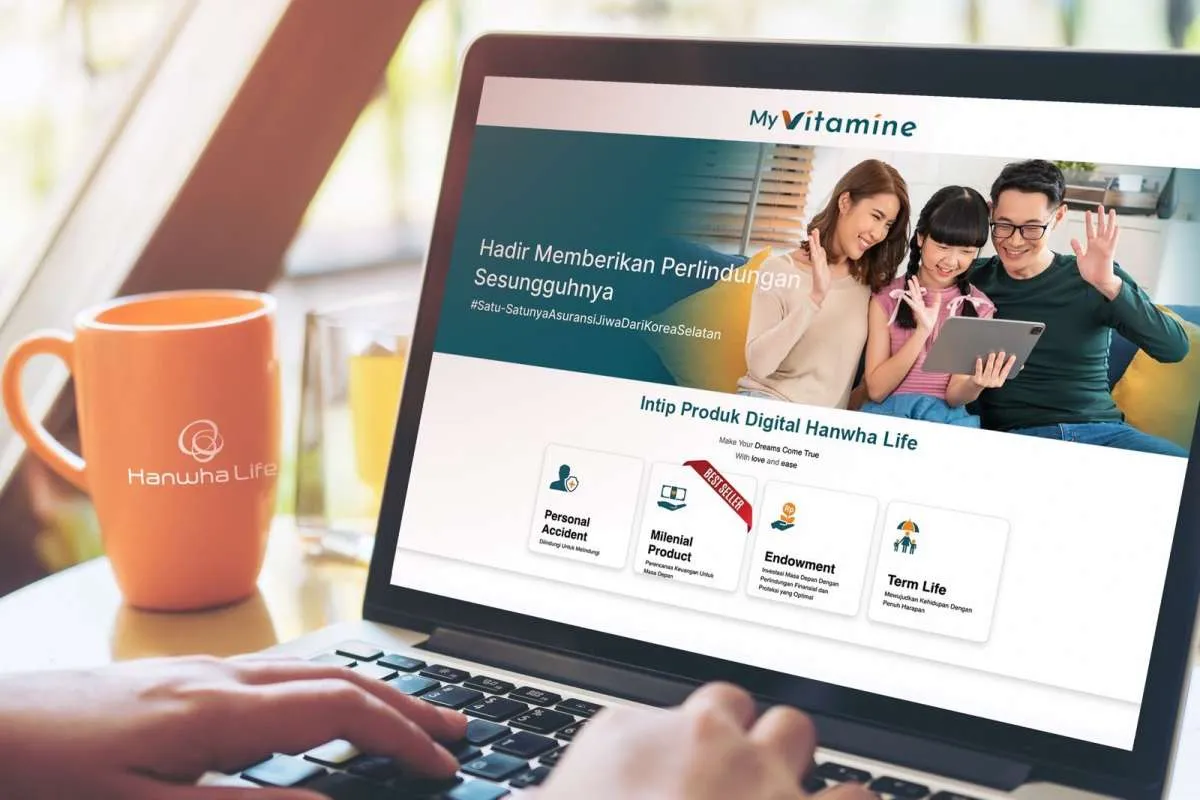 Pasarkan Asuransi Digital, Hanwha Life Hadirkan Kanal Penjualan MyVitamine.co.id