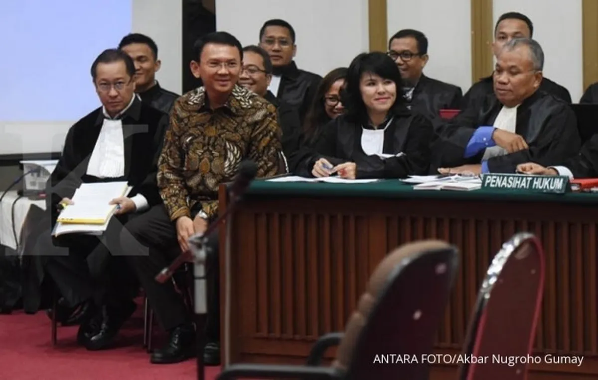 Hakim tolak saksi ahli dari UGM di sidang Ahok