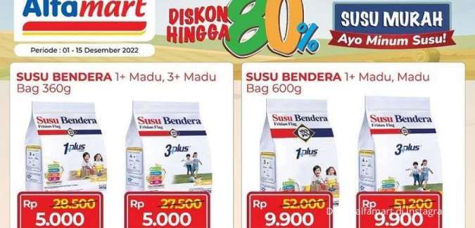 Harga Promo Alfamart Sampai Hari Ini 15 Desember 2022, Promo yang Segera Berakhir