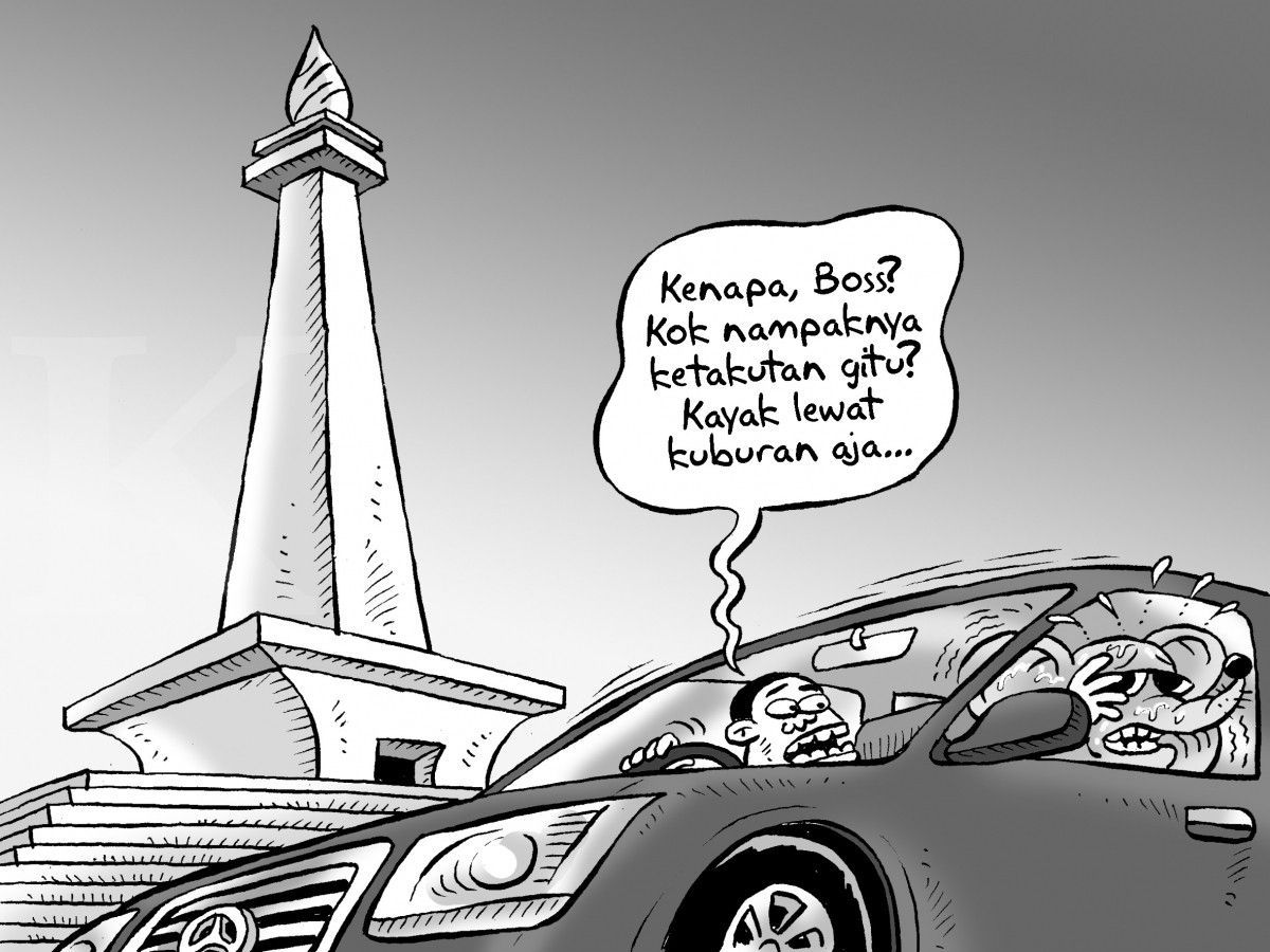 Gantung Koruptor di Monas