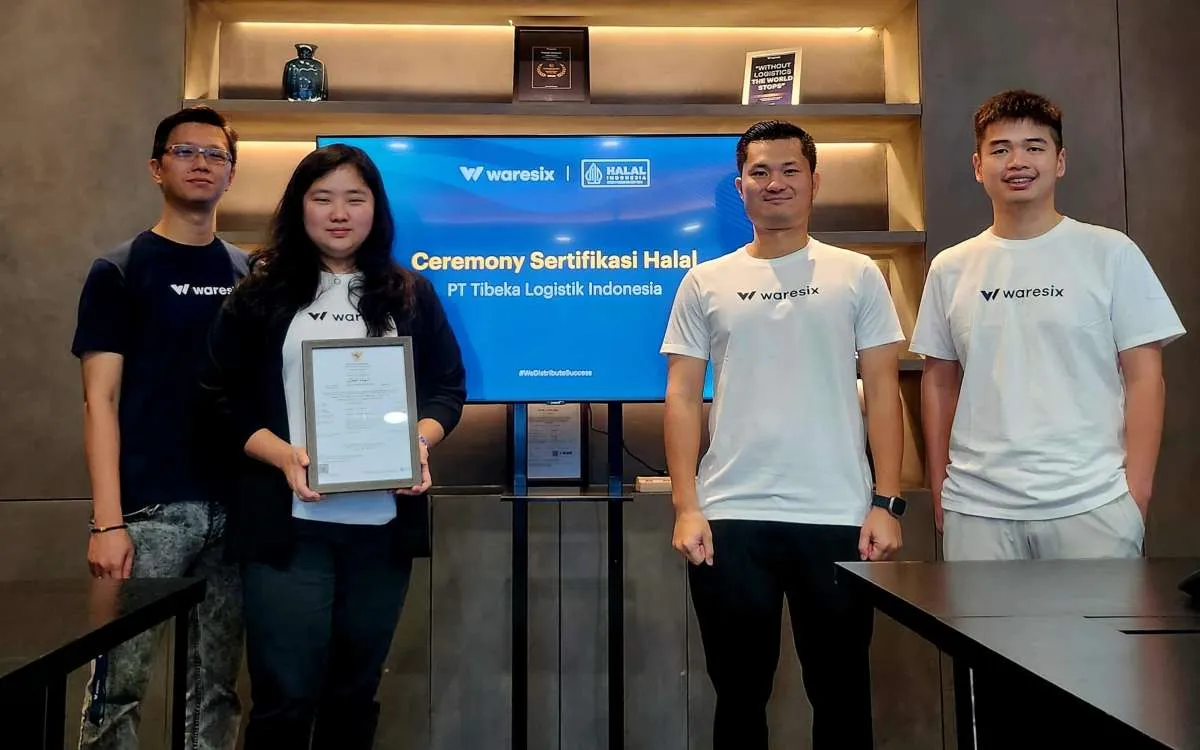 Waresix Resmi Bersertifikat Halal Logistik, Perkuat Kepatuhan & Dukung Industri Halal