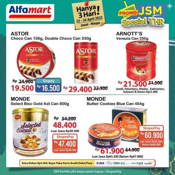 JSM Alfamart promo until Sunday 24th April 2022 special THR promo in Ramadan