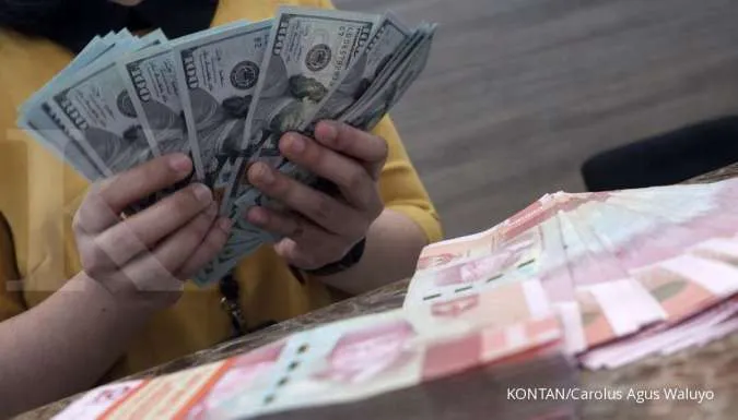 Rupiah tukaran dolar ke Rupiah Indonesia