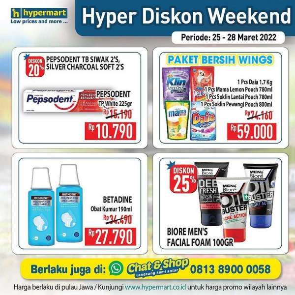 Promo JSM Hypermart Mulai 25-28 Maret 2022