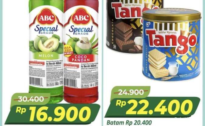 Promo Alfamart Gantung 3 Februari 2026, Sirup ABC Diskon Setengah Harga Tanpa Syarat!