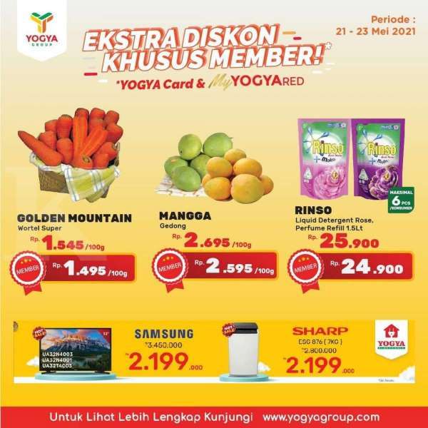 Promo JSM Yogya Supermarket 21-23 Mei 2021 