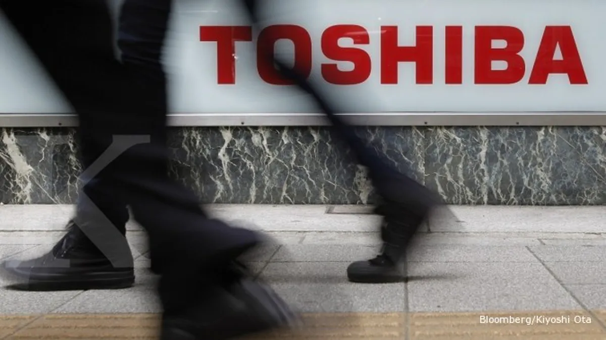 Dapen milik pemerintah Jepang menuntut Toshiba
