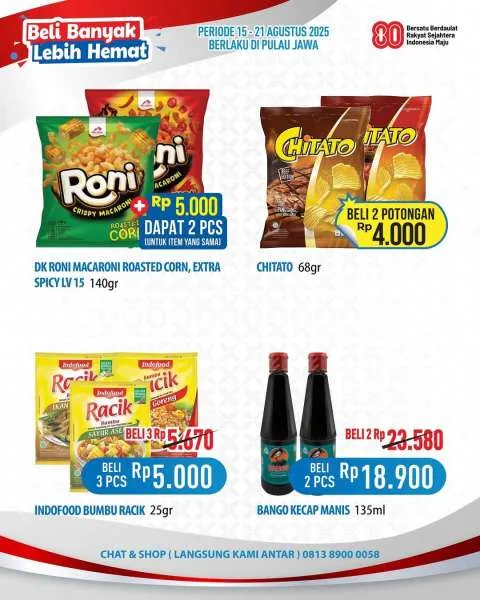 Promo Hypermart Beli Banyak Lebih Hemat Periode 15-21 Agustus 2025