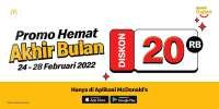 Terakhir! Promo McD 28 Februari 2022, Promo Hemat Diskon 20% via Aplikasi McDonalds