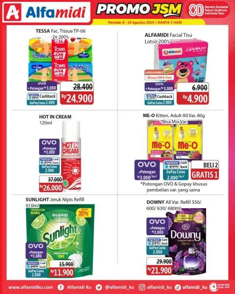 Promo JSM Alfamidi Periode 8-10 Agustus 2025