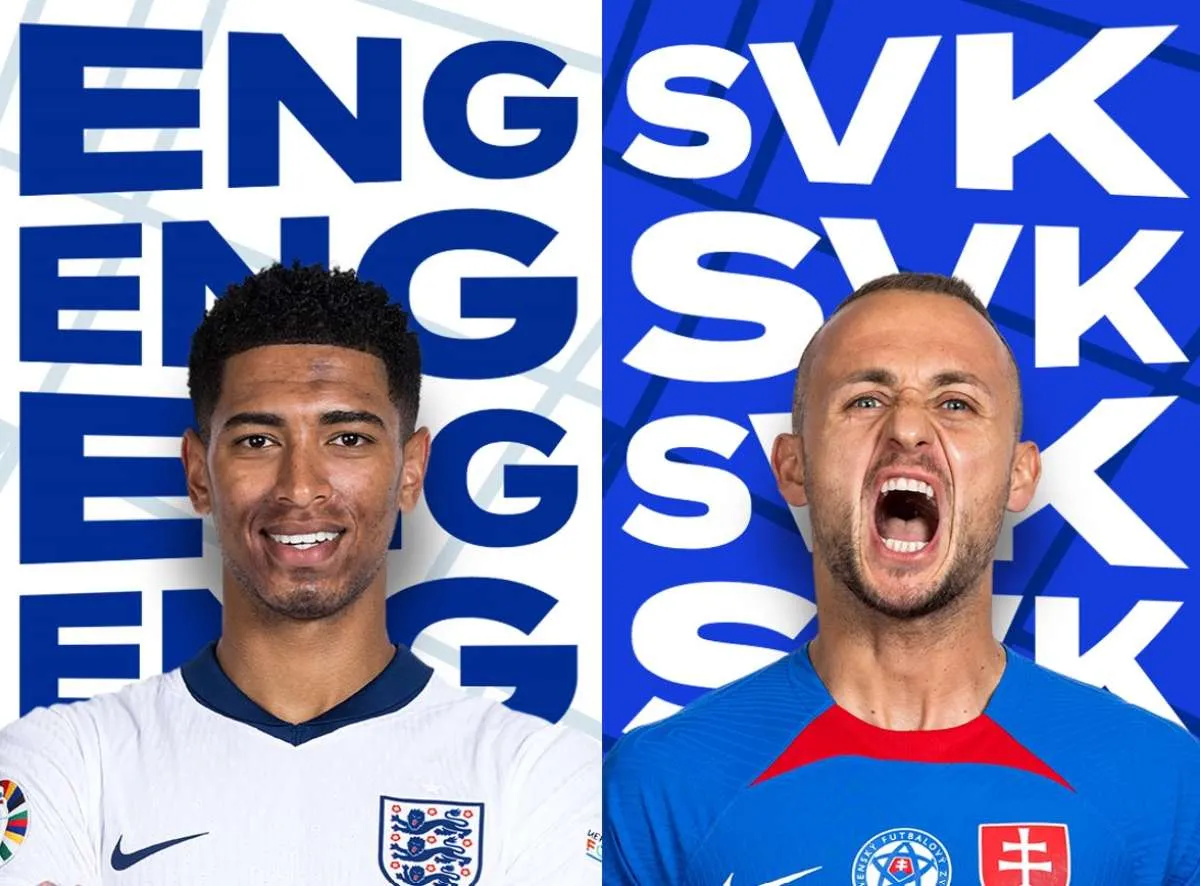 Live Streaming EURO 2024: Inggris vs Slovakia, Minggu (30/6) Jam 23.00 WIB
