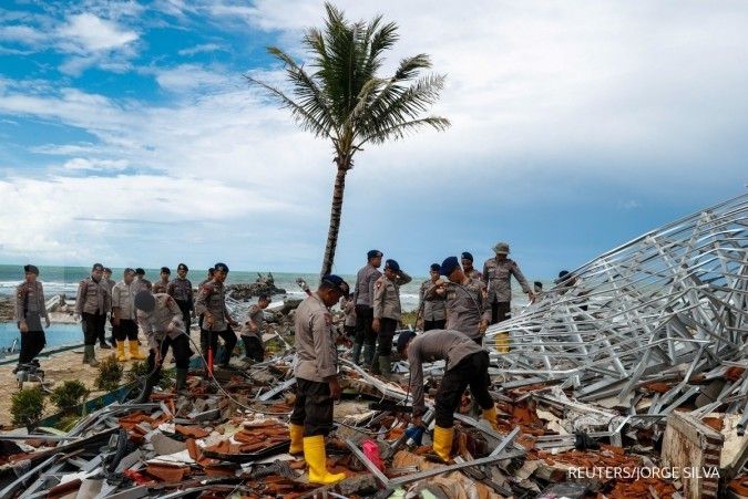 Pemberian santunan, Kemsos verifikasi data korban tsunami Selat Sunda