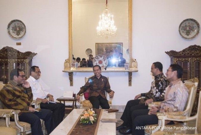 Siang ini Anies-Sandi menimba ilmu ke Jokowi 