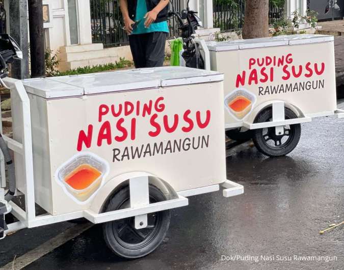 Ekspansi Gerobak di Puding Nasi Susu