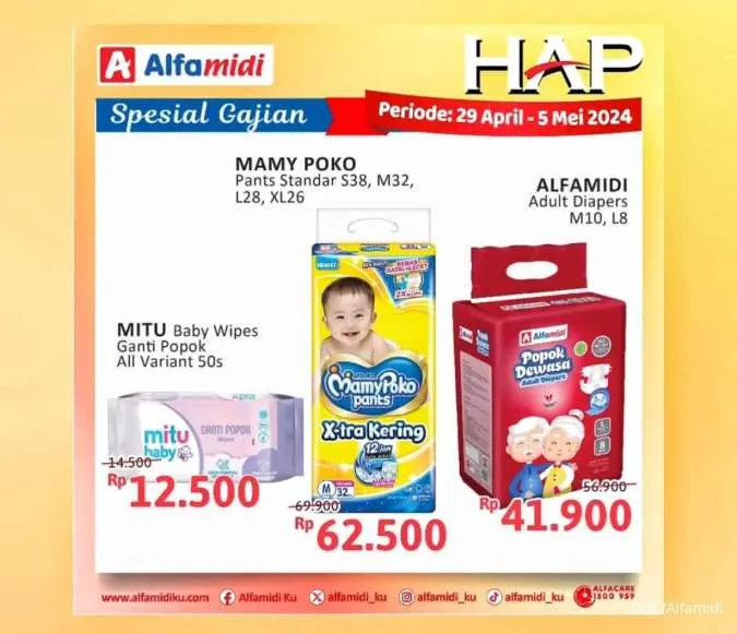 Promo Alfamidi Hemat Satu Pekan Periode 29 April-5 Mei 2024