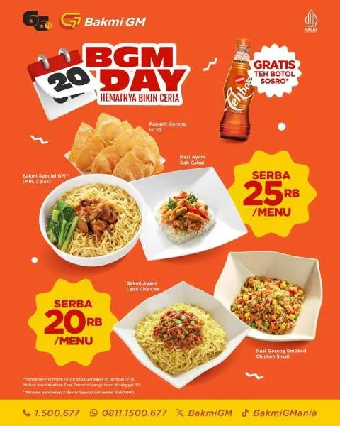 Promo Bakmi GM BGM Day September 2025