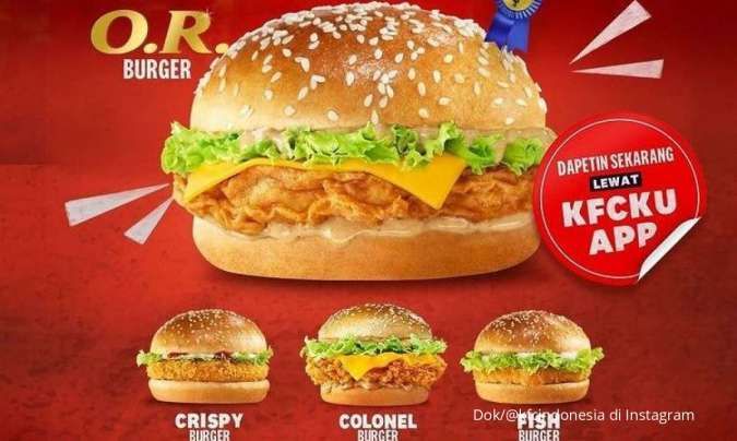 Promo KFC Menu Baru di Bulan Juni 2022, Beragam Pilihan Burger Mulai Rp 13.000-an