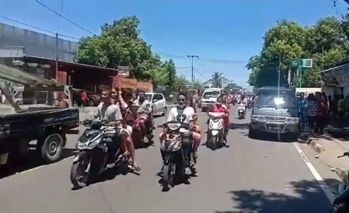 BMKG deteksi serangkaian gempa terkini magnitudo 5 ke atas, terasa di Larantuka, NTT