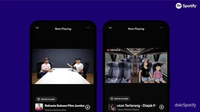 Spotify Catat Konsumsi Video Podcast di Indonesia Melonjak 75%