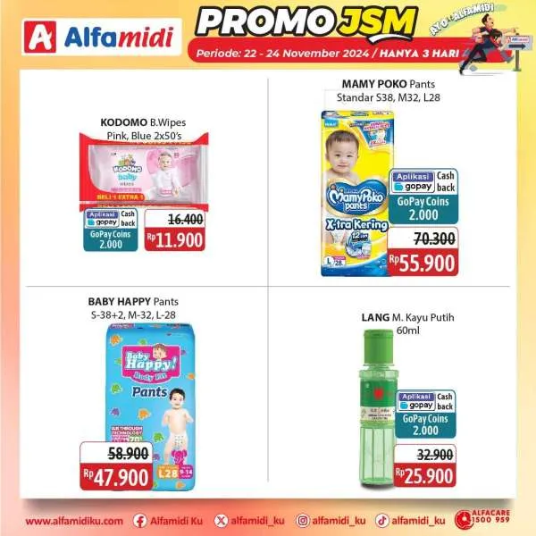 Promo JSM Alfamidi Periode 22-24 November 2024