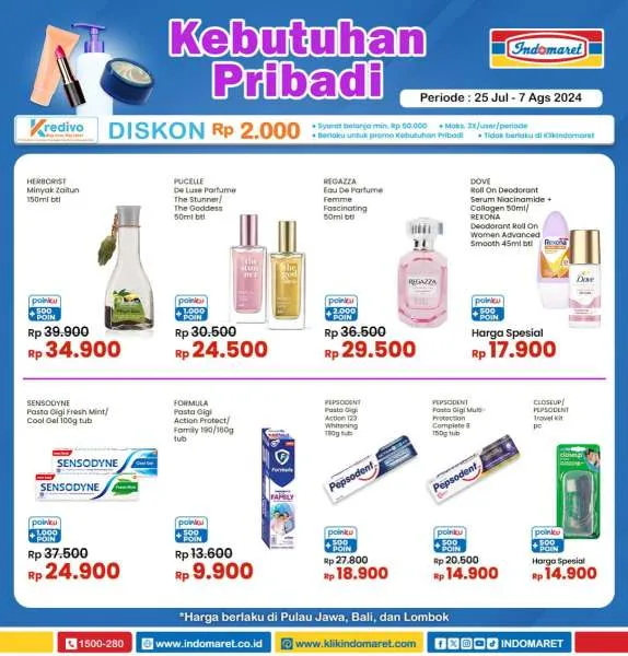 Promo Indomaret Super Hemat Periode 25 Juli-7 Agustus 2024