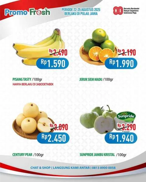 Promo JSM Hypermart Hyper Diskon Weekend Periode 22-25 Agustus 2025