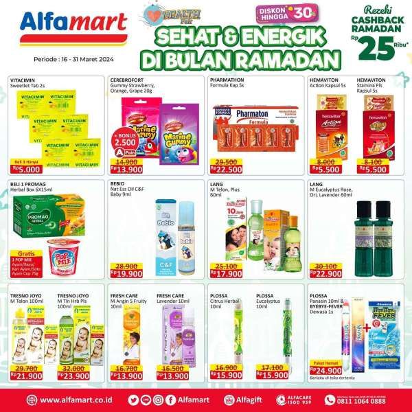 Promo Alfamart Spesial Bulan Ramadhan 16-31 Maret 2024