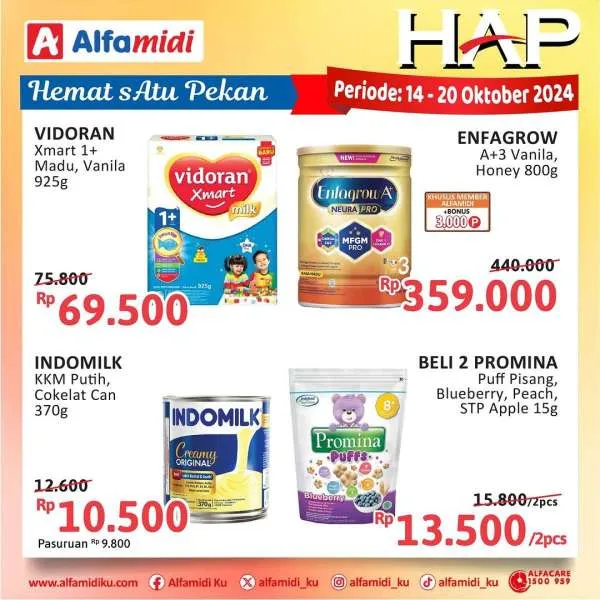 Promo Alfamidi Hemat Satu Pekan Periode 14-20 Oktober 2024