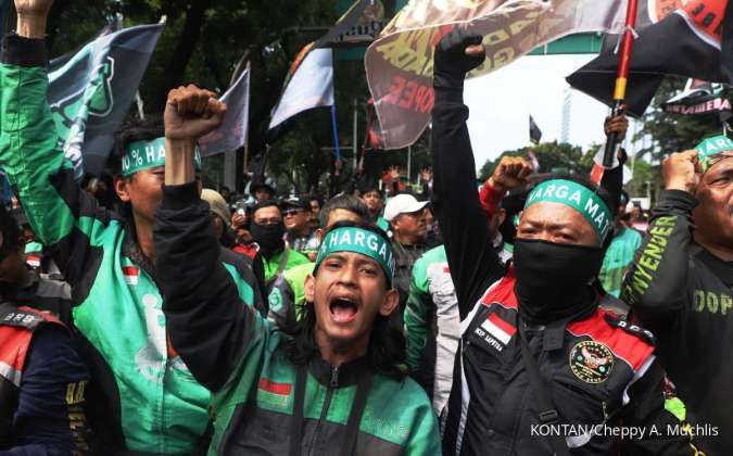 Ada Demo Ojol di Monas Hari Ini, Hindari Jalan Medan Merdeka