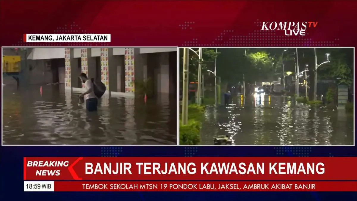 Ini Titik Genangan dan Wilayah Terdampak Banjir di Jakarta