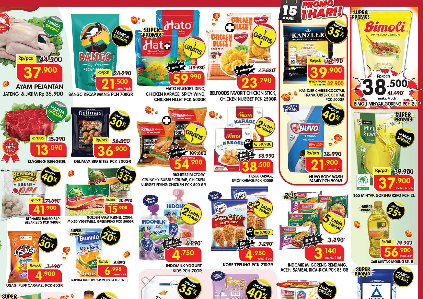 Promo Superindo Weekday 14-17 April 2025