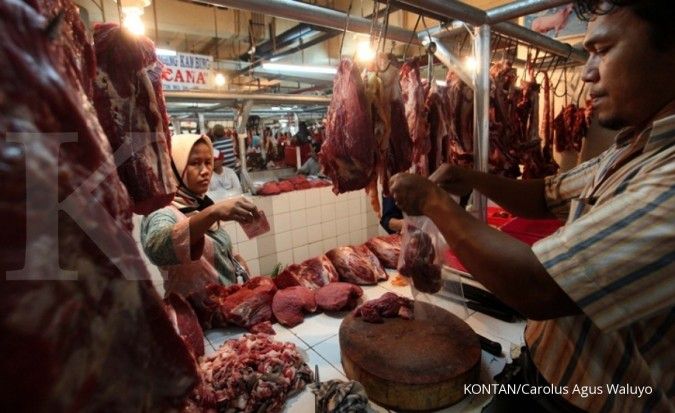 H+4 Lebaran, harga daging sapi masih bertengger di Rp 140.000 per kg