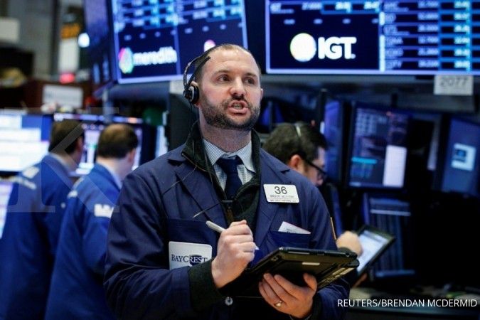 Wall Street cerah menyambut musim laporan keuangan