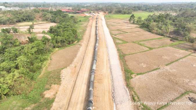 Wijaya Karya (WIKA) Pacu Proyek KSCS Package 3, Progres Konstruksi Capai 24,67%