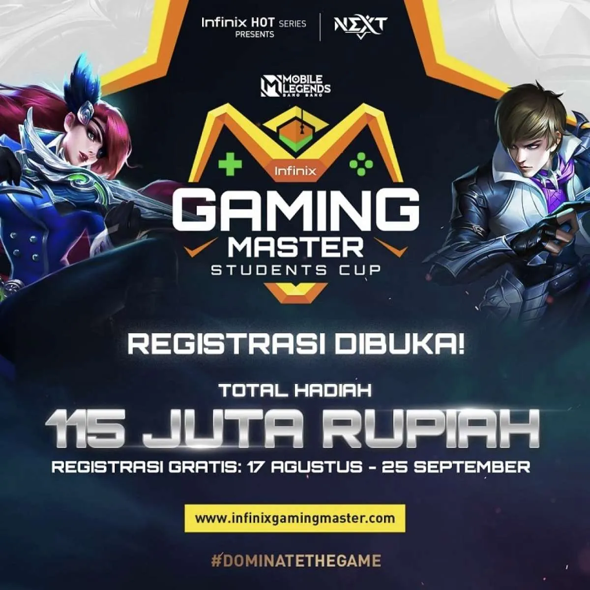Infinix Gaming Master 2022 Bakal Segera Digelar di Indonesia Berhadiah Ratusan Juta