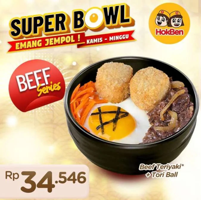 Promo HokBen Superbowl Januari 2025