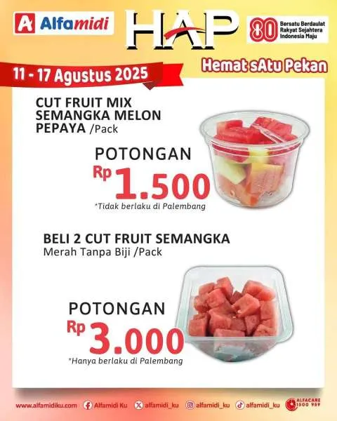 Promo Alfamidi Hemat Satu Pekan Periode 11-17 Agustus 2025