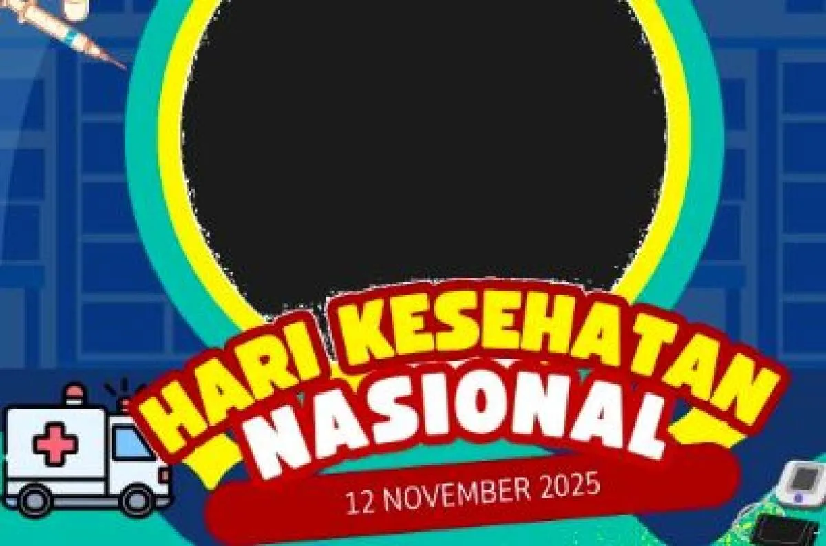30 Twibbon Hari Kesehatan Nasional 2025: Sebarkan Semangat Hidup Sehat